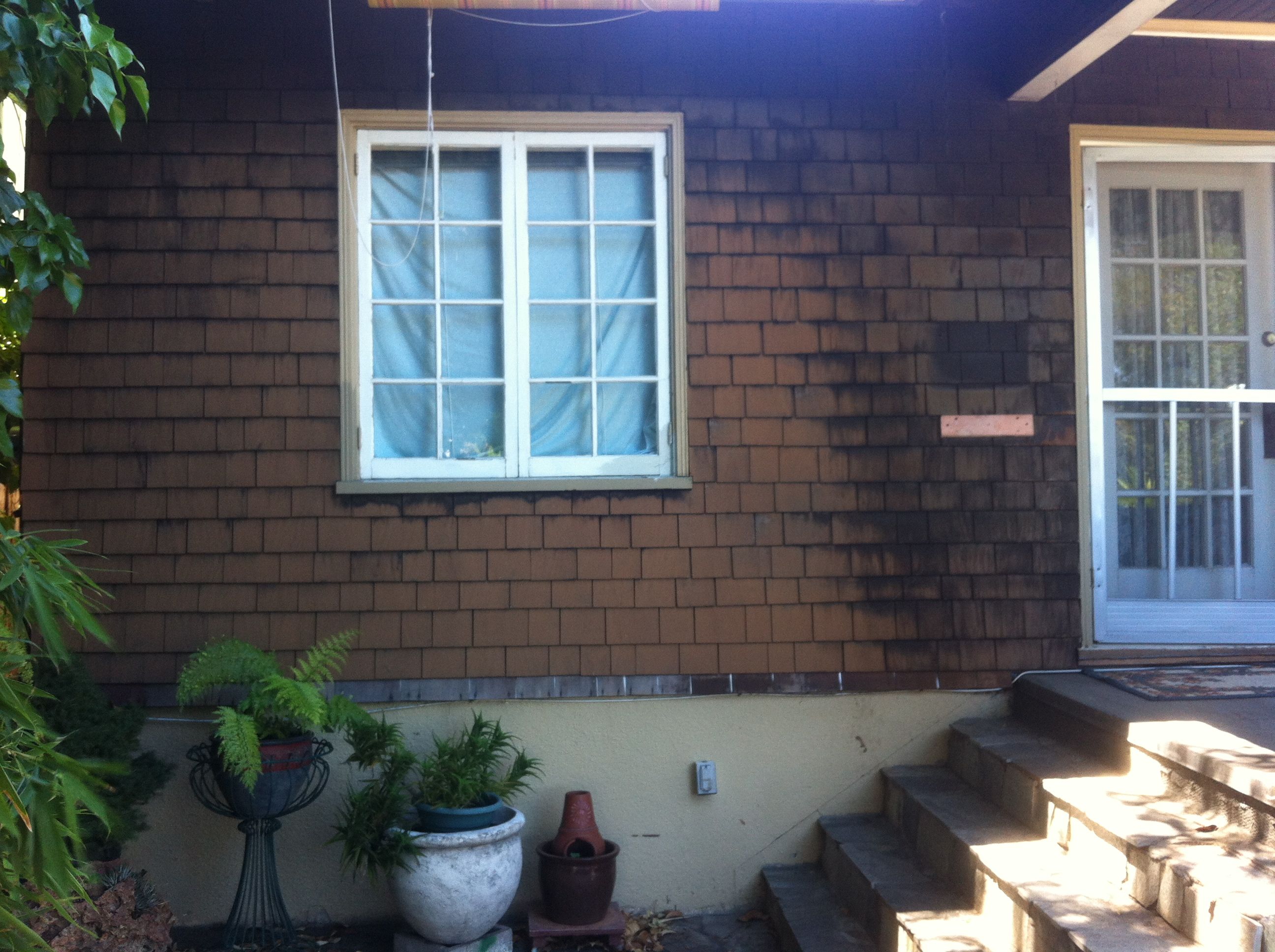 The front window