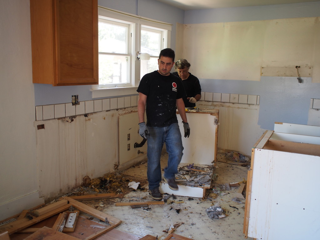 More destruction...